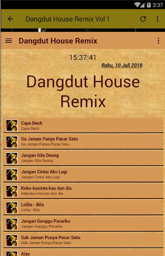Dangdut House Remix Terbaru screenshot 2