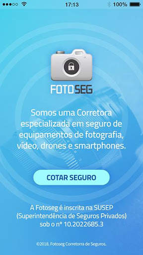 Fotoseg Seguros - equipamentos de foto e vídeo screenshot 1