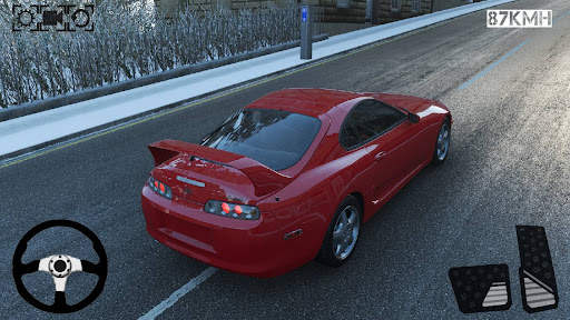 Car Supra Toyota Racing screenshot 2