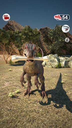 Talking Raptor : My Pet Dinosaur - Free screenshot 2