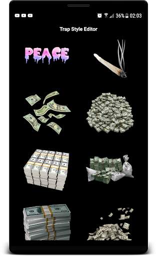Trap Stickers Photo Editor Trap Quotes screenshot 4