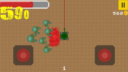 Mini Tank Zombie Survival screenshot 2