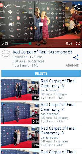 videmic - event app screenshot 2