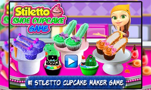 Stiletto Shoe Cupcake Maker Ga screenshot 1