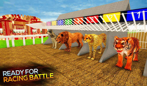 Real Safari Animal Racing Simulator - Wild Race 3D screenshot 4