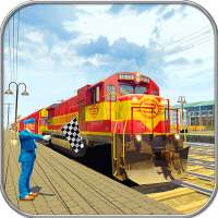 インドの列車レースシミュレータPro：列車ゲーム2019 on 9Apps