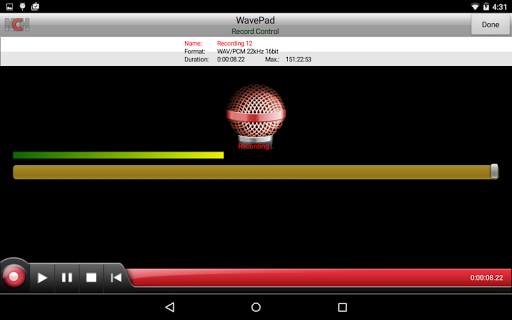 WavePad Audio Editor - Master's Edition screenshot 9