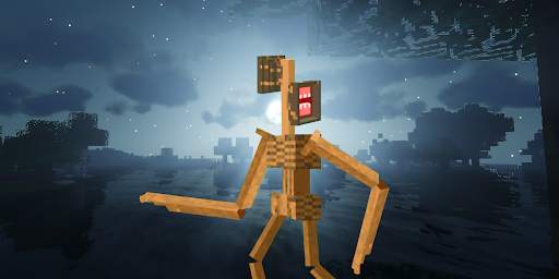 Siren Head Mod for Minecraft screenshot 1