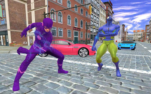 Real Speed Robot Hero: NY Crime City Battle screenshot 12