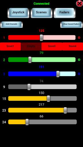 DMX controller screenshot 4