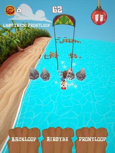 Kite Game - Daredevil Dan Flexifoil Kitesurf Sport screenshot 11