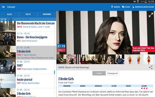 TV Programm TV Pro mit TV Magazin 9 تصوير الشاشة
