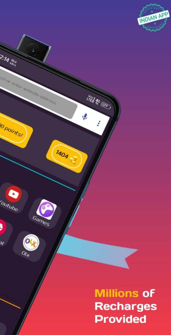 mCnt Browser - New Free Recharge Web Browser 5G screenshot 3