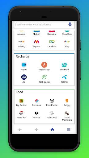 SB Browser screenshot 2