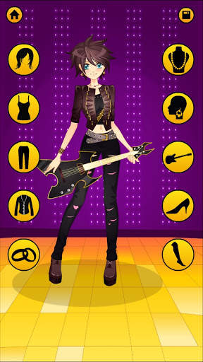 เกมส์แต่งตัวอนิเมะสำหรับสาว ๆ - คู่รักรักจูบ screenshot 6