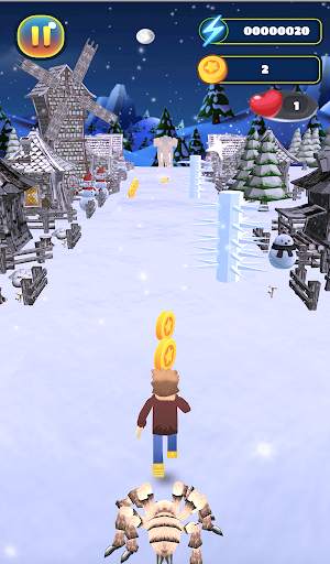 Zuzu Run 3D-Endless Running screenshot 8