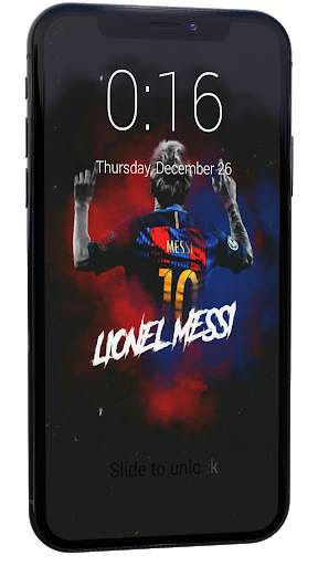 Lock Screen for Messi   Wallpapers 4 تصوير الشاشة