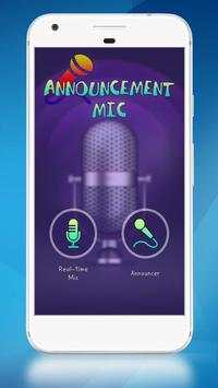 Live Announcement Mic screenshot 1