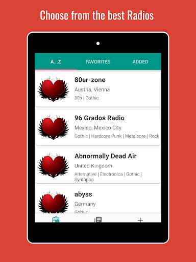 Radio Gothic - Gothic Music Radios Worldwide screenshot 13