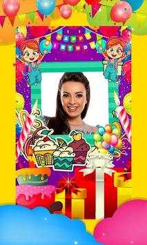 Birthday Photo Frame 6 تصوير الشاشة