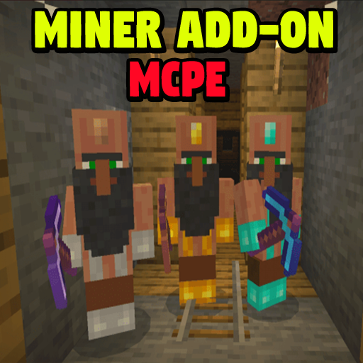 Add-on Miner for Minecraft PE icon