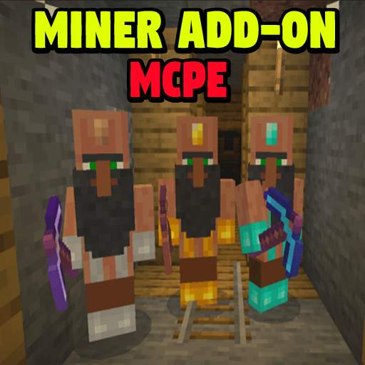 Add-on Miner for Minecraft PE 14.6