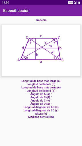 Calculadora de geometría screenshot 5
