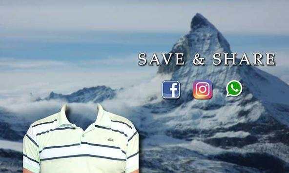 Man T-shirt Photo Editor screenshot 3