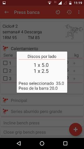 Wendler 531 entrenamiento screenshot 3