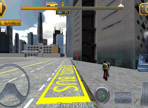 Schoolbus Driving 3D Simulator screenshot 6