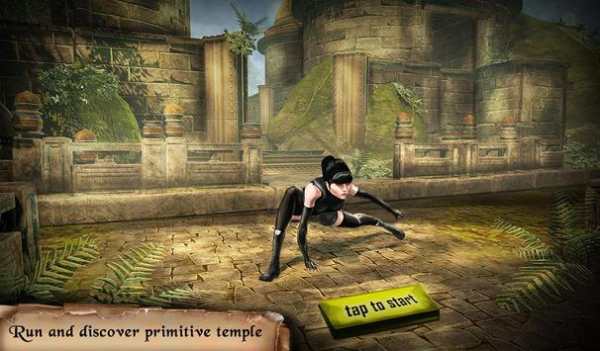 Secret Agent Lara: Lost Temple Jungle Run game screenshot 6