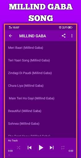 Hits of Millind Gaba || Millind Gaba Song screenshot 2