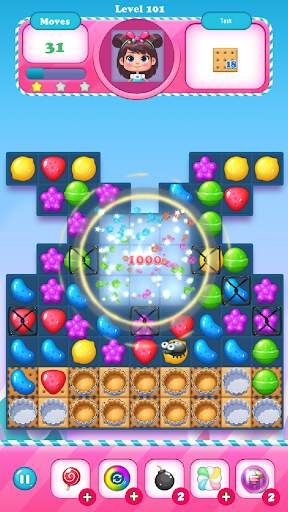 Candy Bomb - Match 3 &Sweet Candy screenshot 5