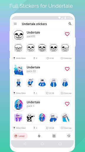 Undrtal and Deltrun Stickers screenshot 3