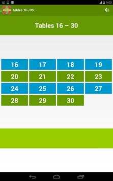 Learn Multiplication Tables screenshot 2