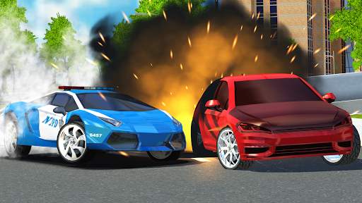 Police Car Patrol VS Crime City screenshot 4