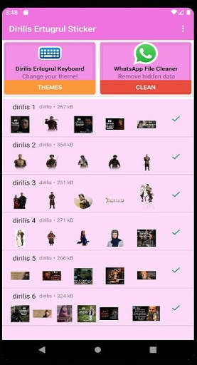 Sticker Dirilis Ertugrul For WhatsApp screenshot 3