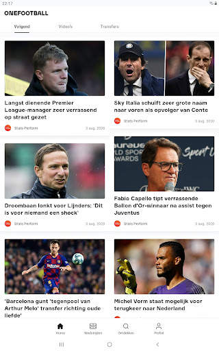OneFootball Voetbaluitslagen screenshot 9