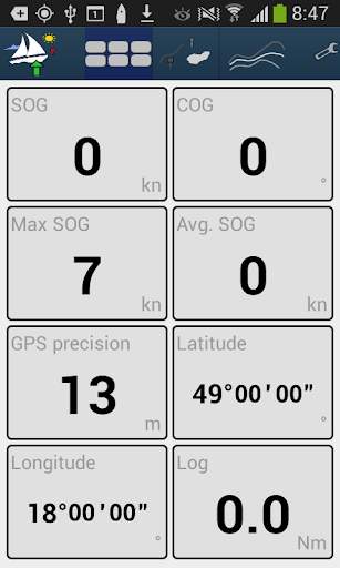 Nautical navigator screenshot 1