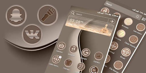 Clean Launcher Theme screenshot 1