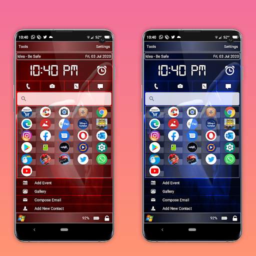 Pocket PC Launcher screenshot 2