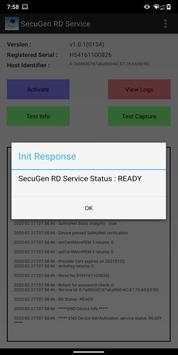 SecuGen RD Service screenshot 2