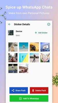 WA Sticker - Create Own Sticker Maker App WhatsApp screenshot 4