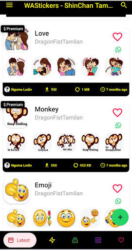 WAStickers - ShinChan Tamil Stickers screenshot 2
