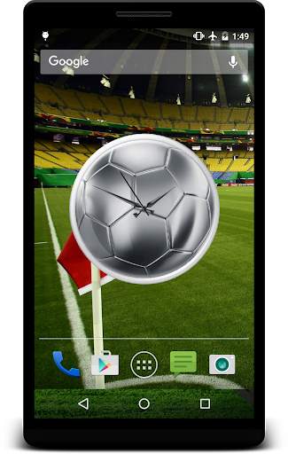 Football Clock Live Wallpaper screenshot 6