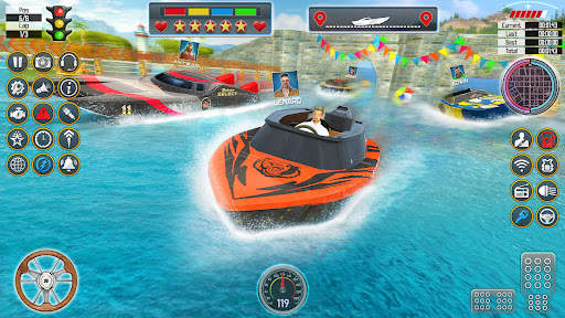 Speed Boat Racing: Boat games screenshot 2
