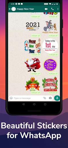 New Year Stickers for WhatsApp screenshot 7
