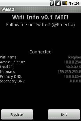 WifiMIE screenshot 1