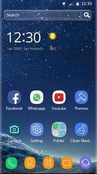 Night Theme for Galaxy S8 screenshot 1