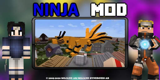 Ninja Family Mod & Anime Parkour 3 تصوير الشاشة